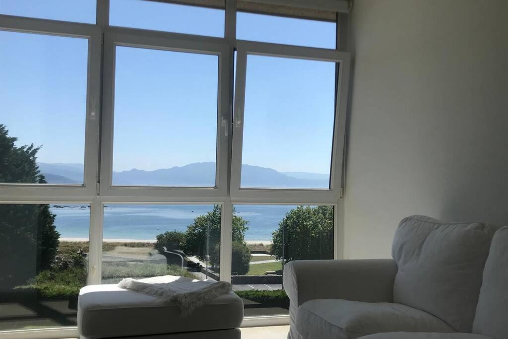 Apartamento Primera Linea De Playa فينيستيري المظهر الخارجي الصورة